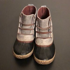 Sorel Out N About Leather Duck Boots